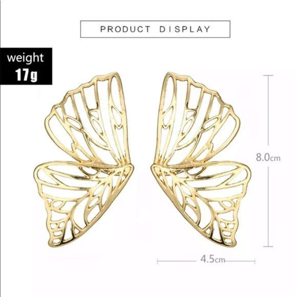 New beautiful butterfly womens earrings - Picture 8 of 10